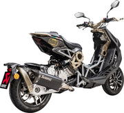 Akrapovic Slip-on Line Muffler For Scooters - ECE Street Legal Approved