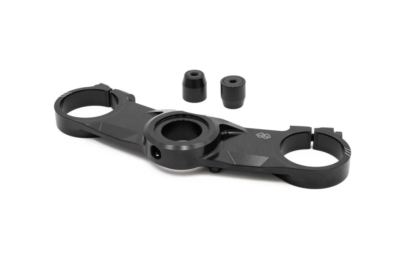 Gilles Tooling Upper Triple Clamp - Black