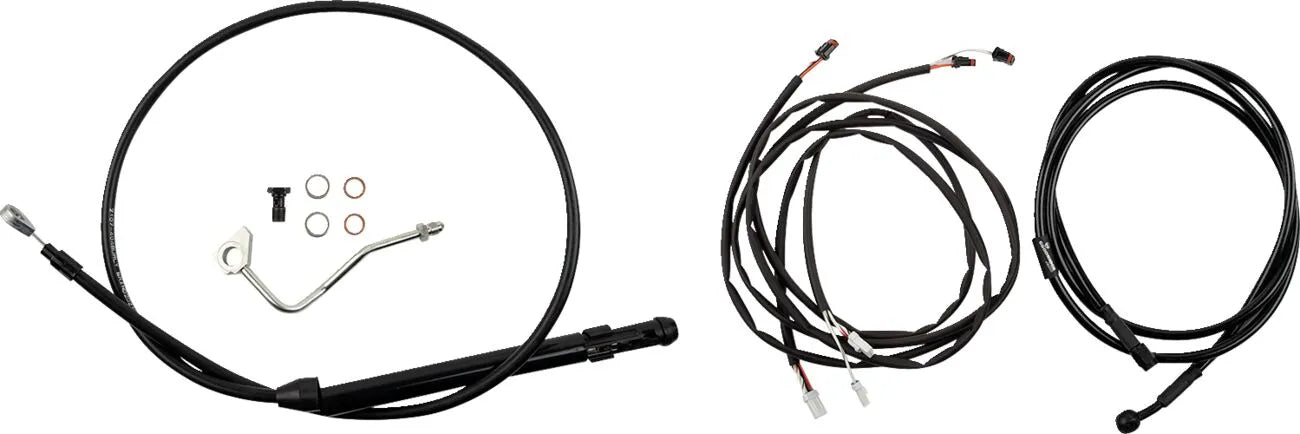 Burly Brand Touring Model Control Kit For 15" Handlebars