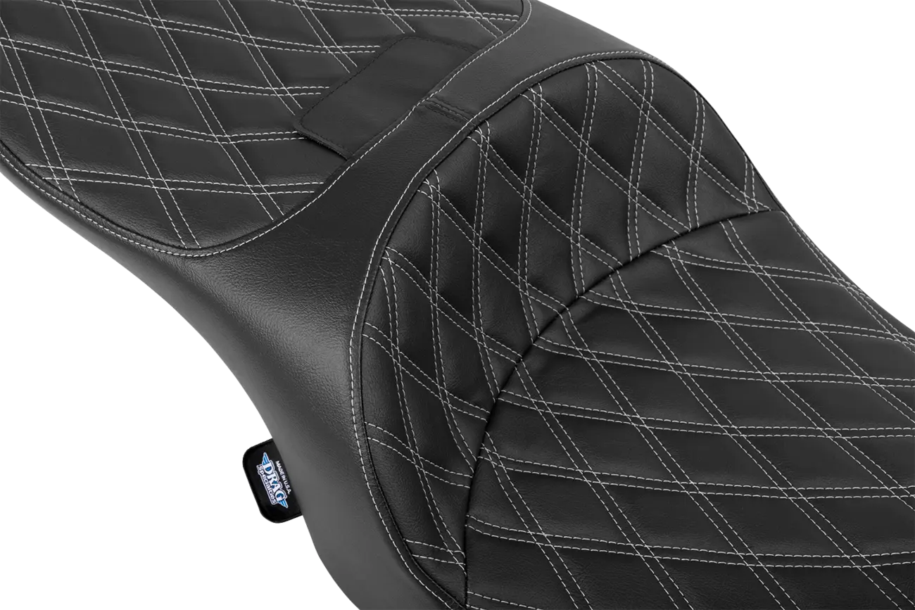 2-Up Drag Specialties Freedom Touring Seat - For Harley Davidson