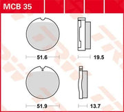 Trw All Round Sintered Metal Brake Pads - Front