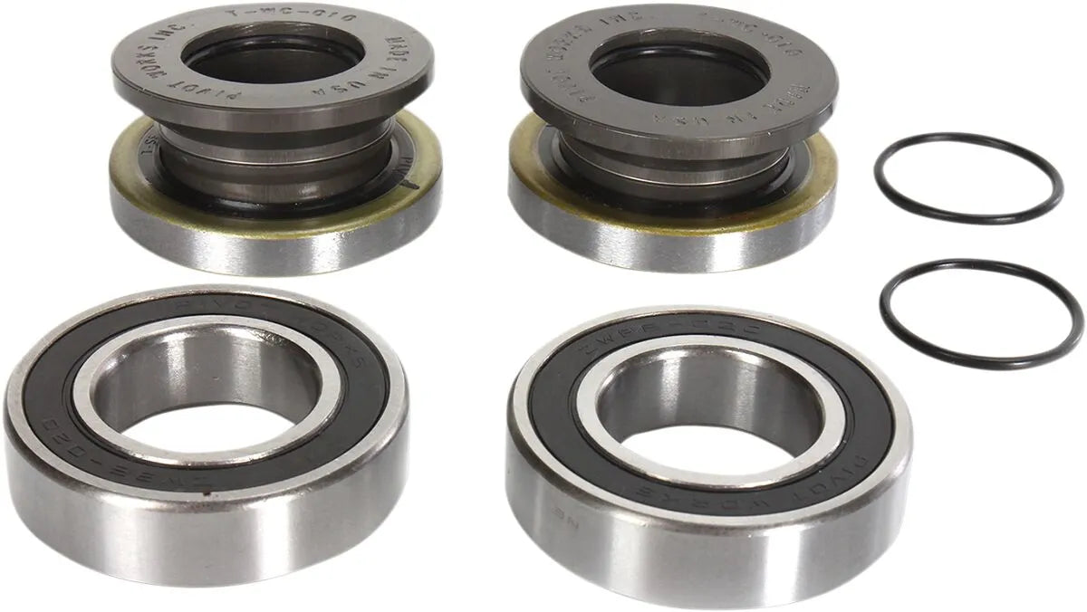 PIVOT WORKS Rear Wheel Bearing Kit with Collar