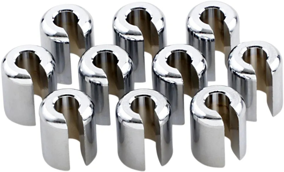 K&L SUPPLY Chrome/Zinc Spoke Wheel Weights for Motorcycles