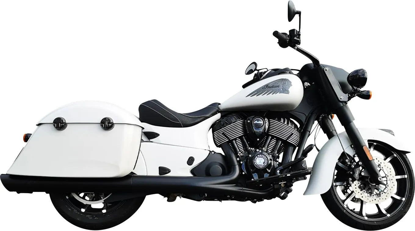 Kesstech Deep Spirit Muffler For Custom Motorcycles - ECE Street Legal Approved