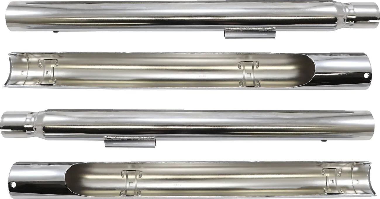 Cobra Bad Hombre Dual Exhaust System - Chrome