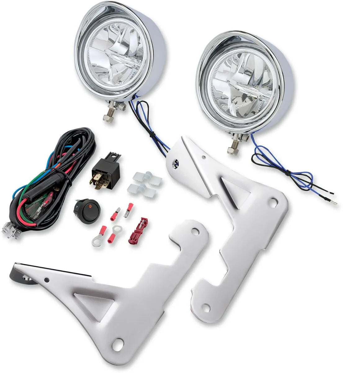 Show Chrome 3.5" Led Driving Light Kit