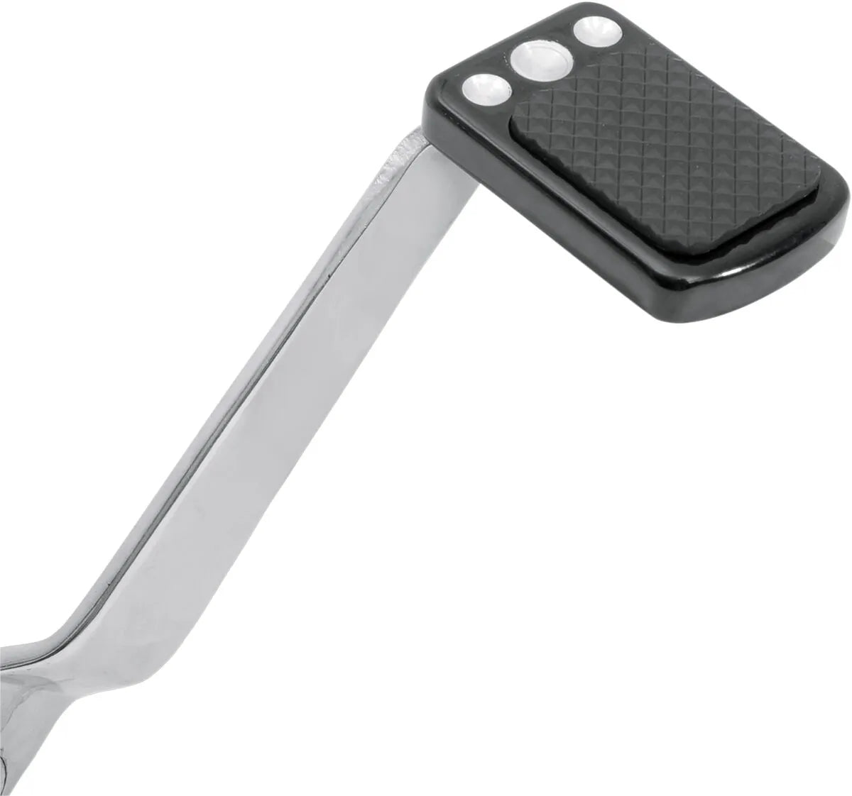 Drag Specialties Brake Pedal Cover - Black Billet Aluminum