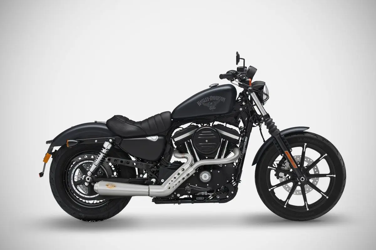 Zard Conical Full Exhaust System 2:1 For H-d Sportster