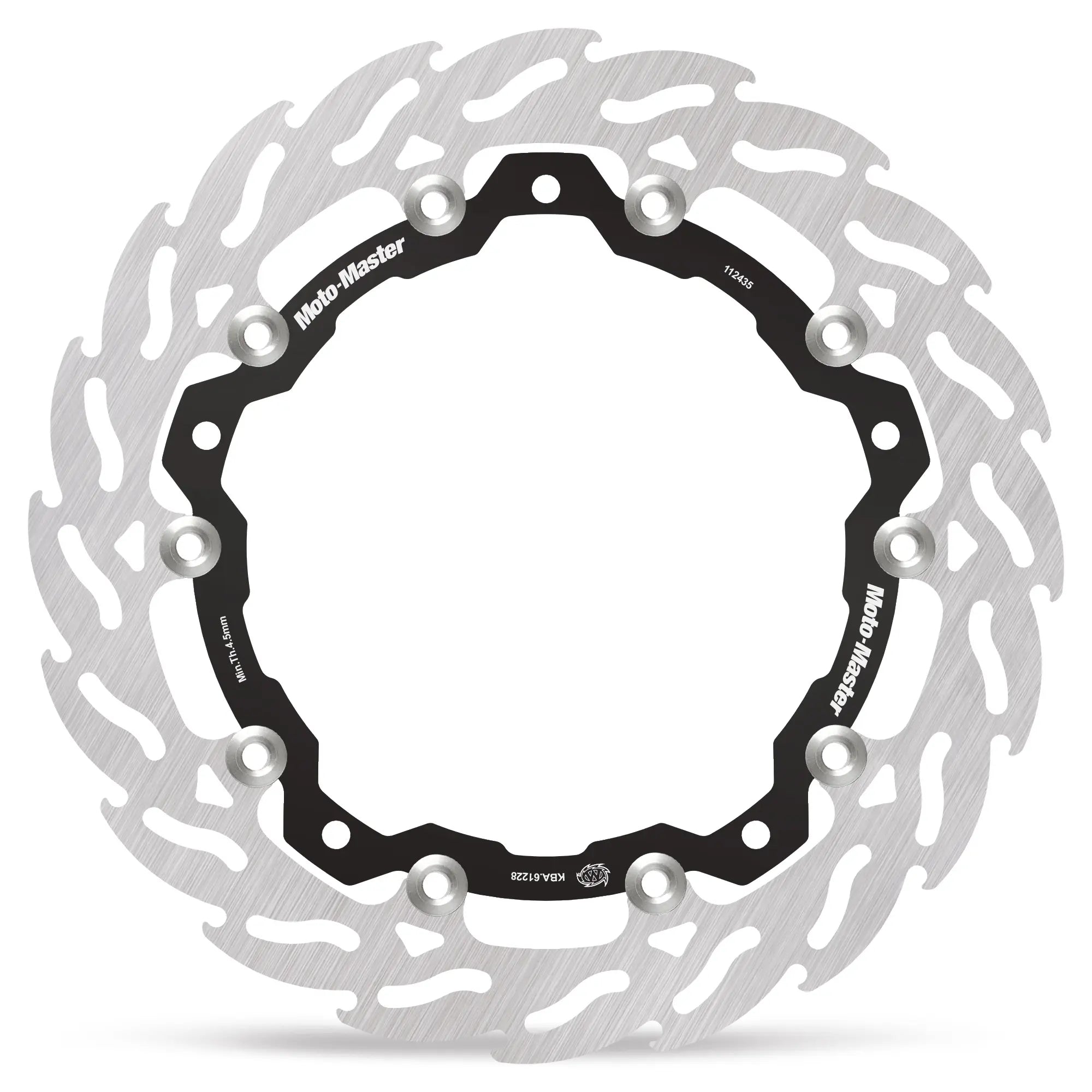 Moto-master Flame Floating Brake Disc 320mm Aluminum - Front