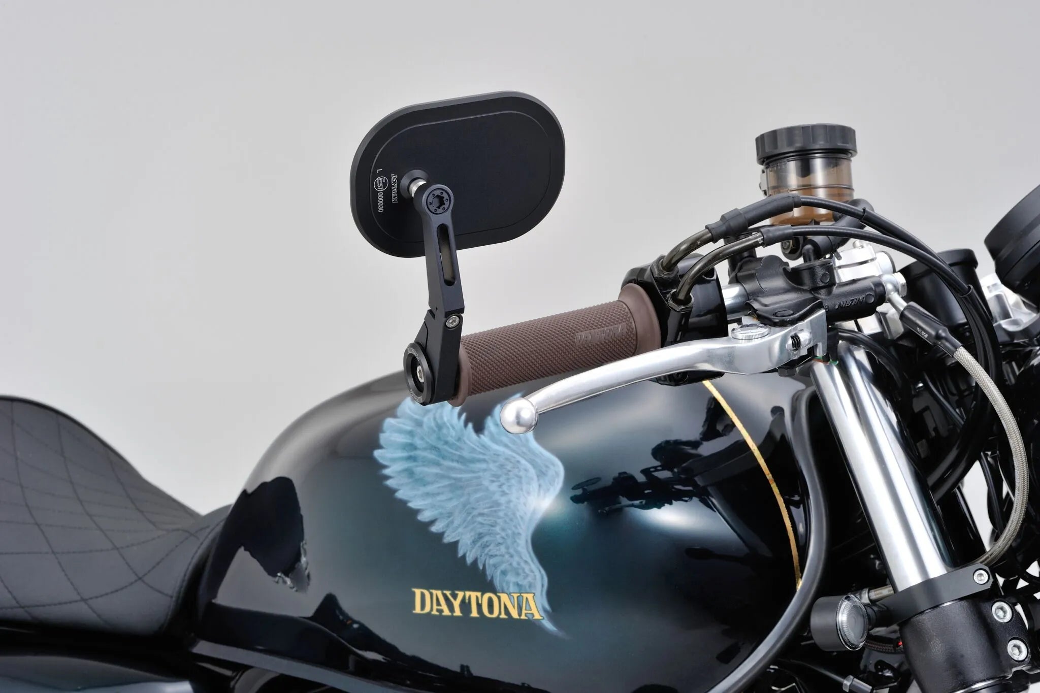 Daytona Bar End Mirror - Universal Motorcycle Mirror