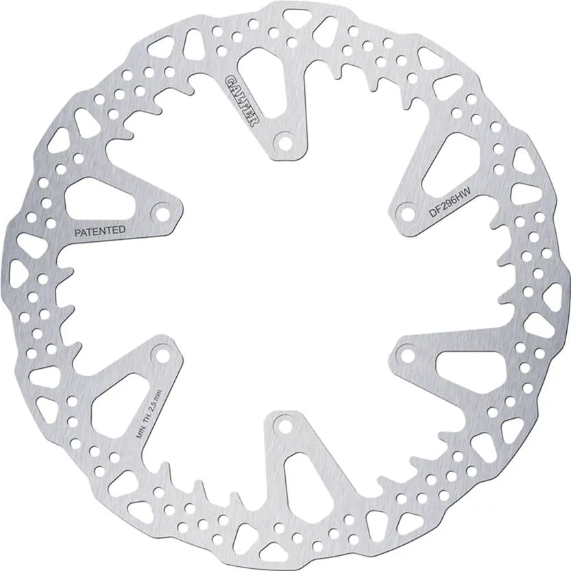 Galfer Shark Fixed Brake Rotor - Enhanced Braking Performance - Front