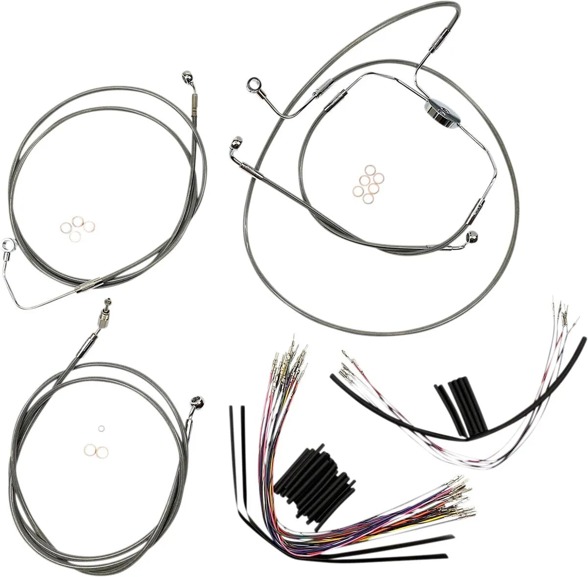 Magnum Shielding XR Handlebar Installation Kit for Ape Hangers