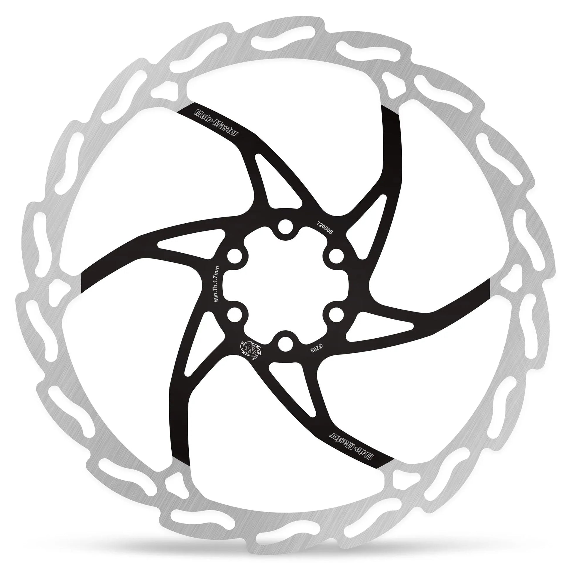 Moto-Master Flame Brake Disc for 6-Hole Mount