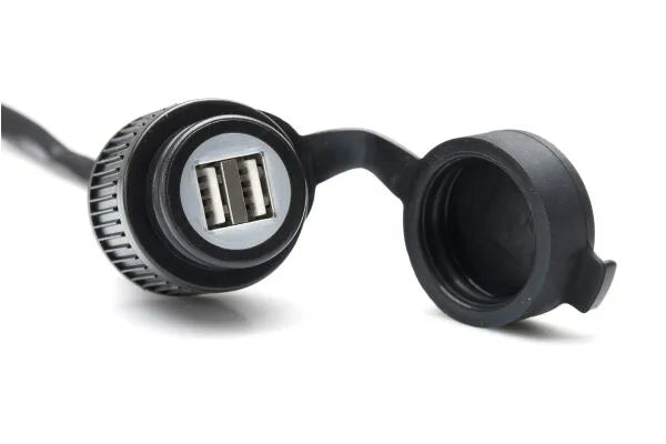 Sw-Motech Dual USB Charging Socket with Cable Harness