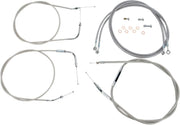 BARON Stainless Handlebar Cable/Line Kit