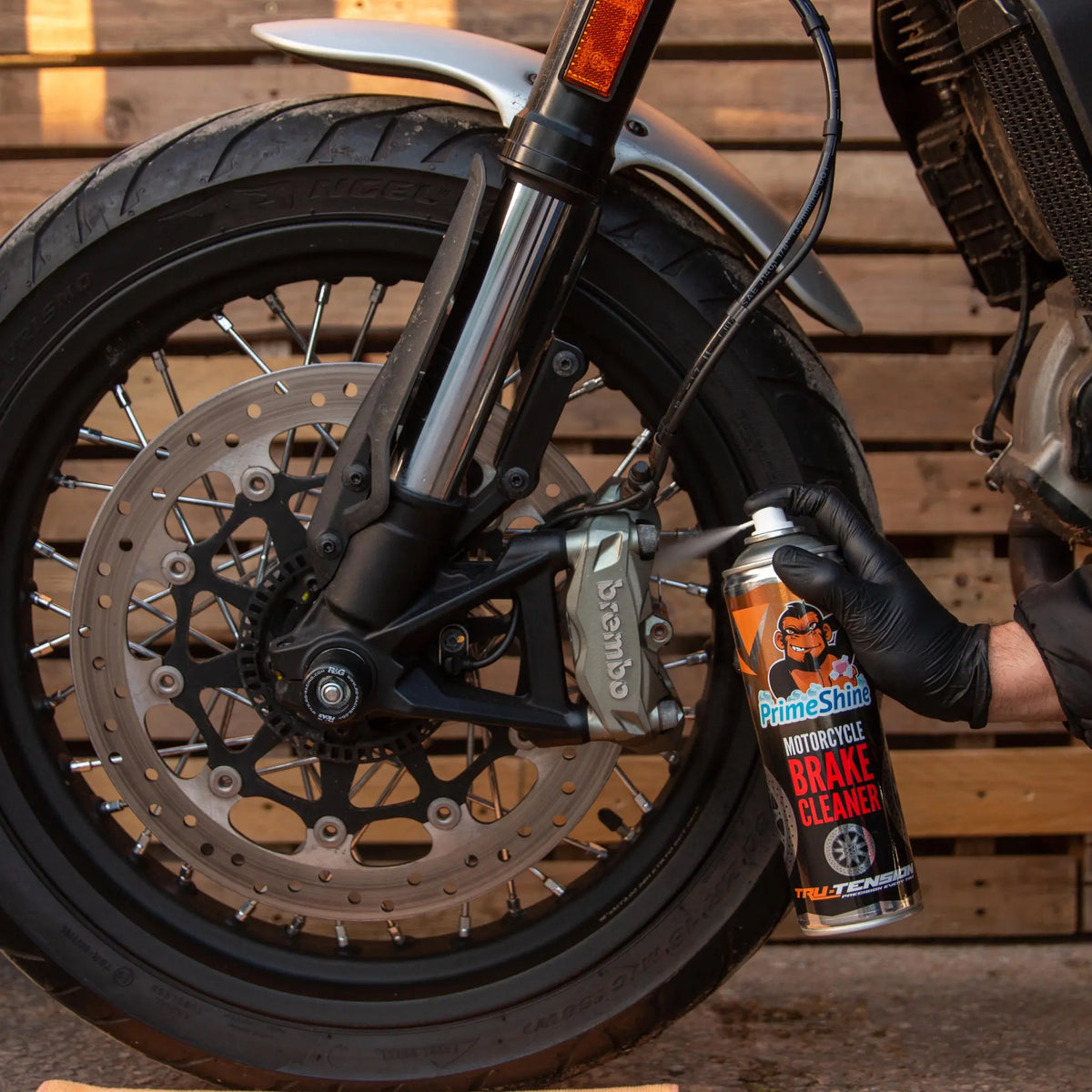 Tru-Tension PrimeShine Brake Cleaner 500ml for Motorcycle