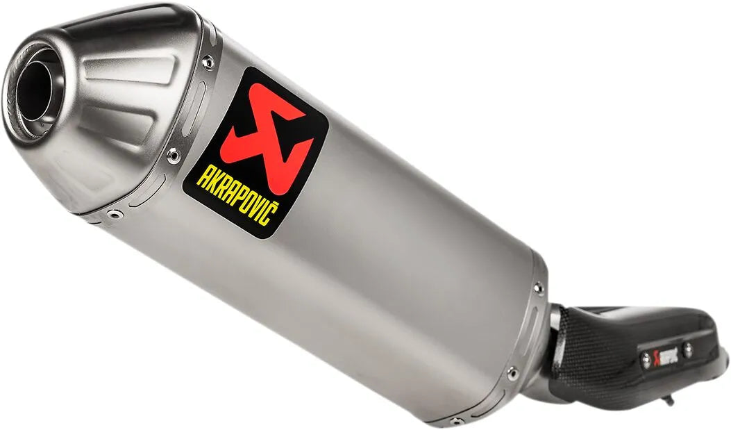 Akrapovic Slip-on Line Muffler - Titanium - ECE Street Legal Approved