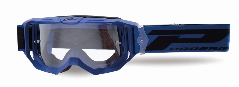 Pro Grip 3300 Vision Go Goggles Blue Matt/Clear
