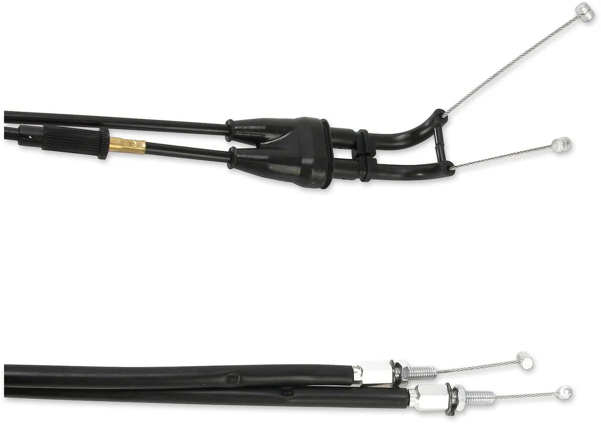 MOOSE OFFROAD HARD-PARTS Black Vinyl Throttle Cable
