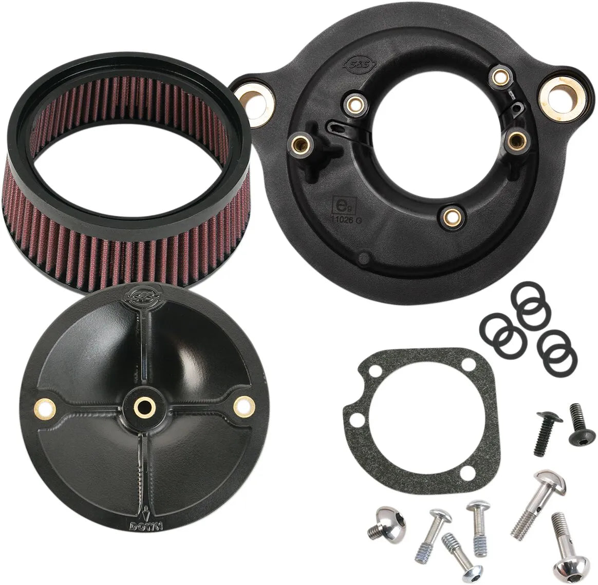 S&s Cycle Stealth Two Air Cleaner Kit