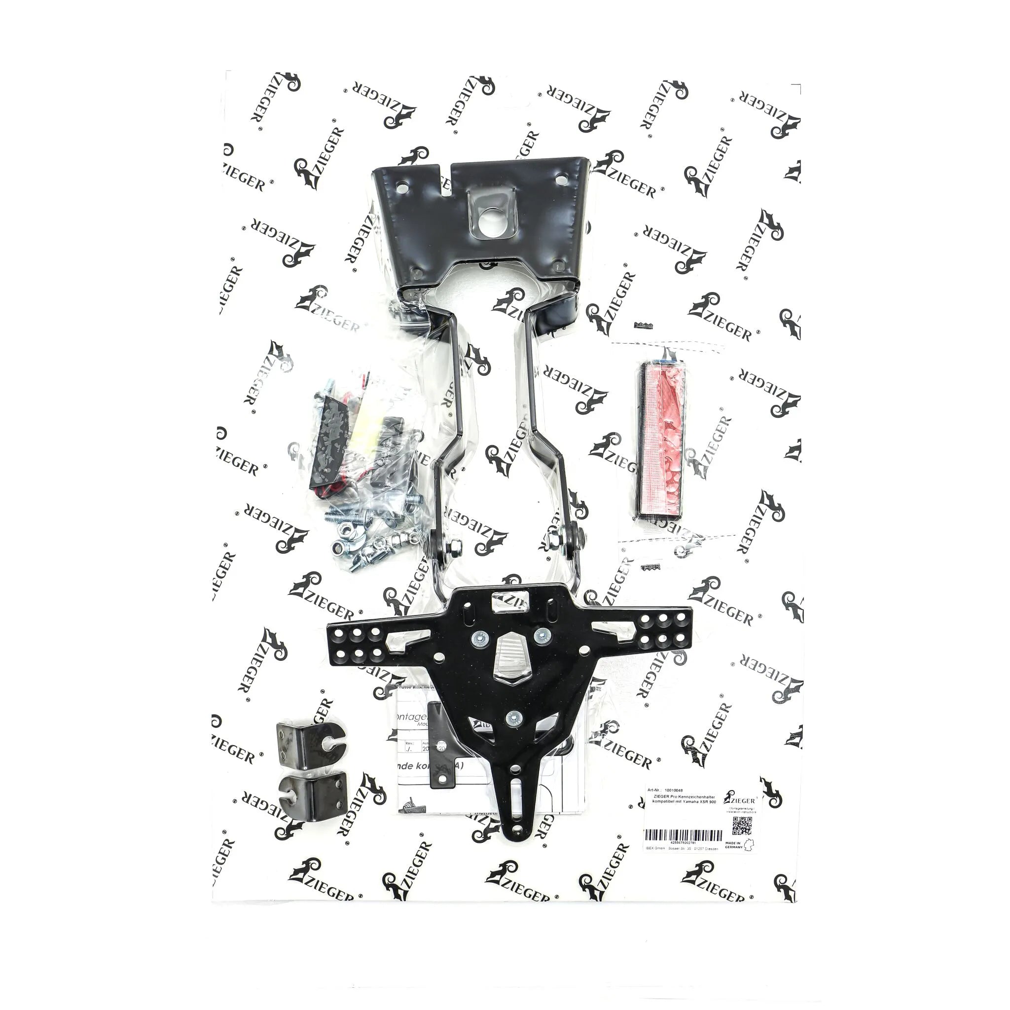 Zieger Pro License Plate Holder Type B