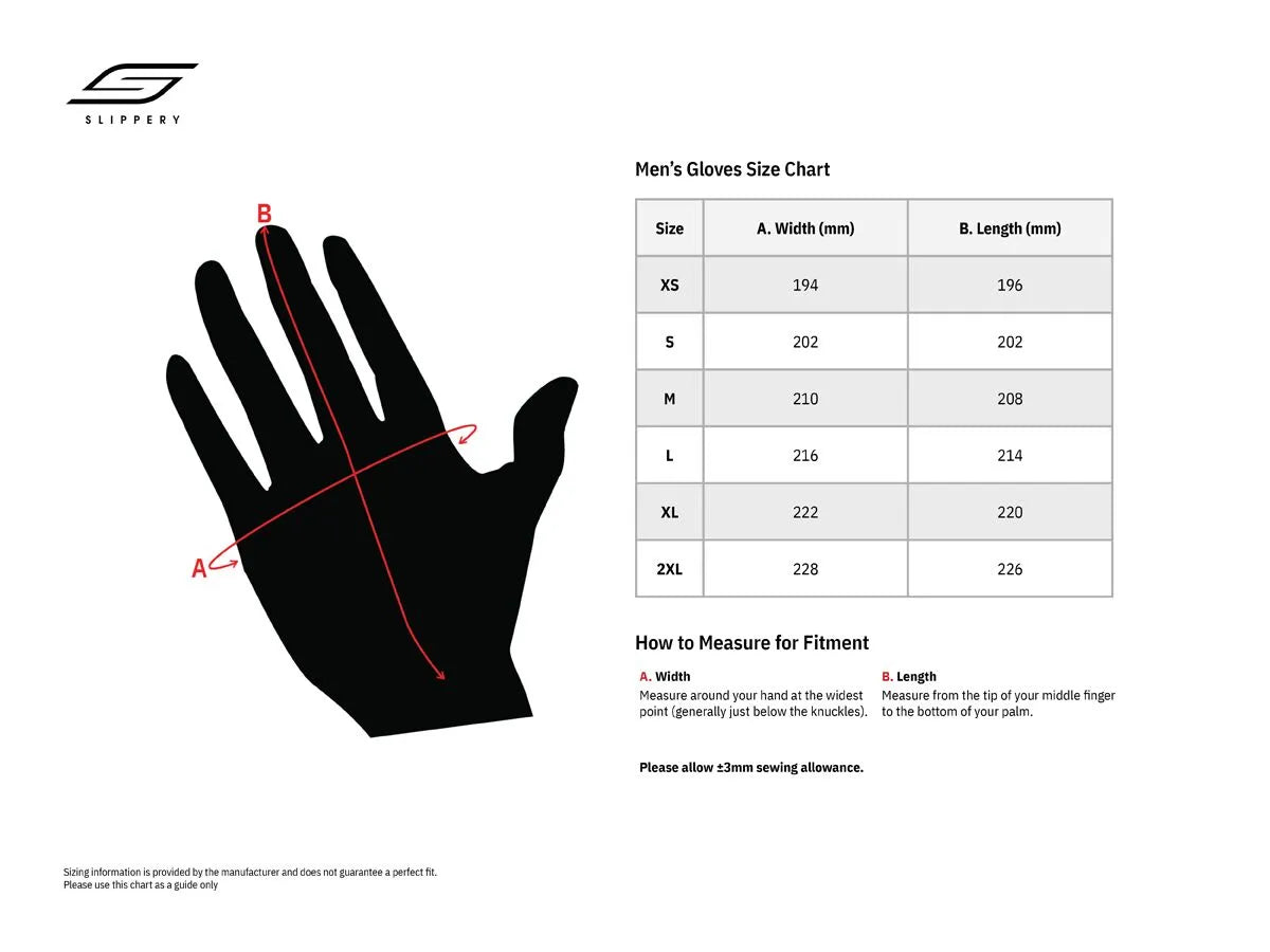 Slippery Flex Lite Gloves Black