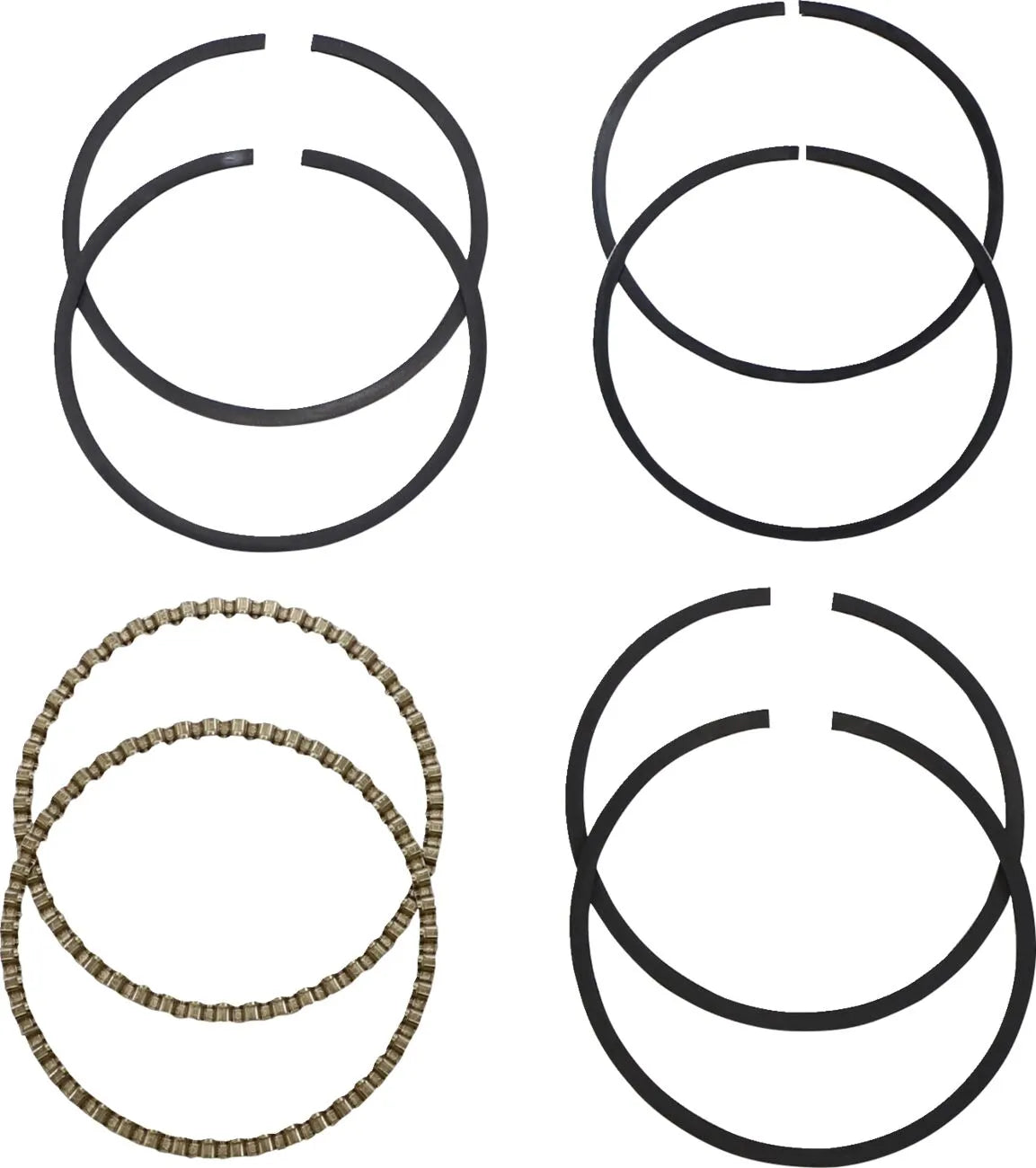 Hastings Piston Rings for 3.498" Bore, +0.040" Oversize
