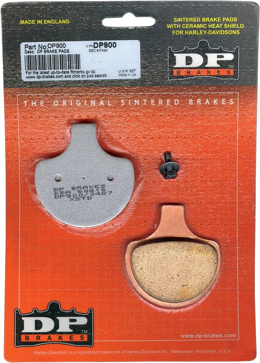 Dp Brakes Sintered Metal Brake Pads For Harley/buell - Front