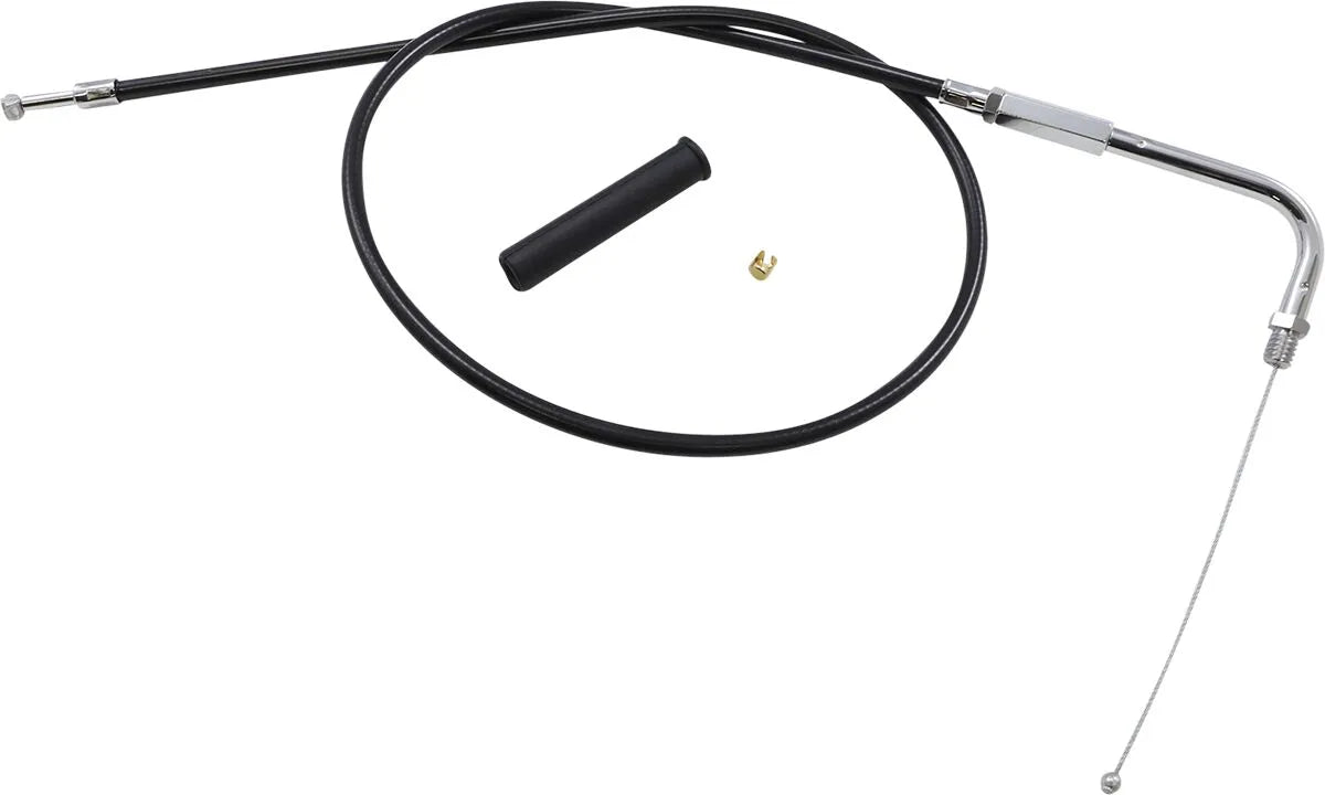 DRAG SPECIALTIES Black Vinyl Throttle Cable