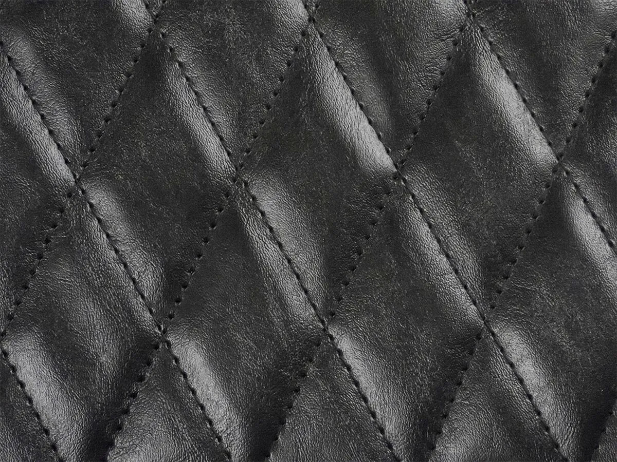 Le Pera Cherokee Seat - Black Diamond Stitch - For Harley Davidson