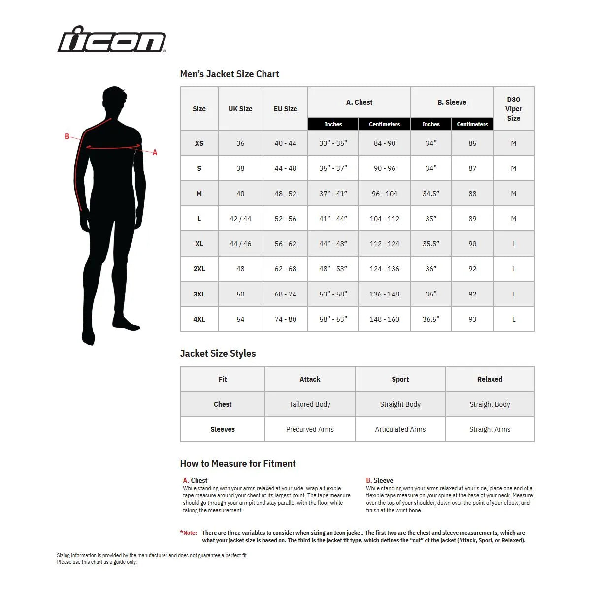 Icon Merc3™ Jacket - Black