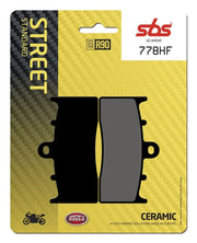 Sbs Hf Street Ceramic Organic Brake Pads