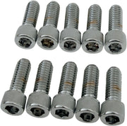 Drag Specialties Socket-head Bolts - Chrome, Polished