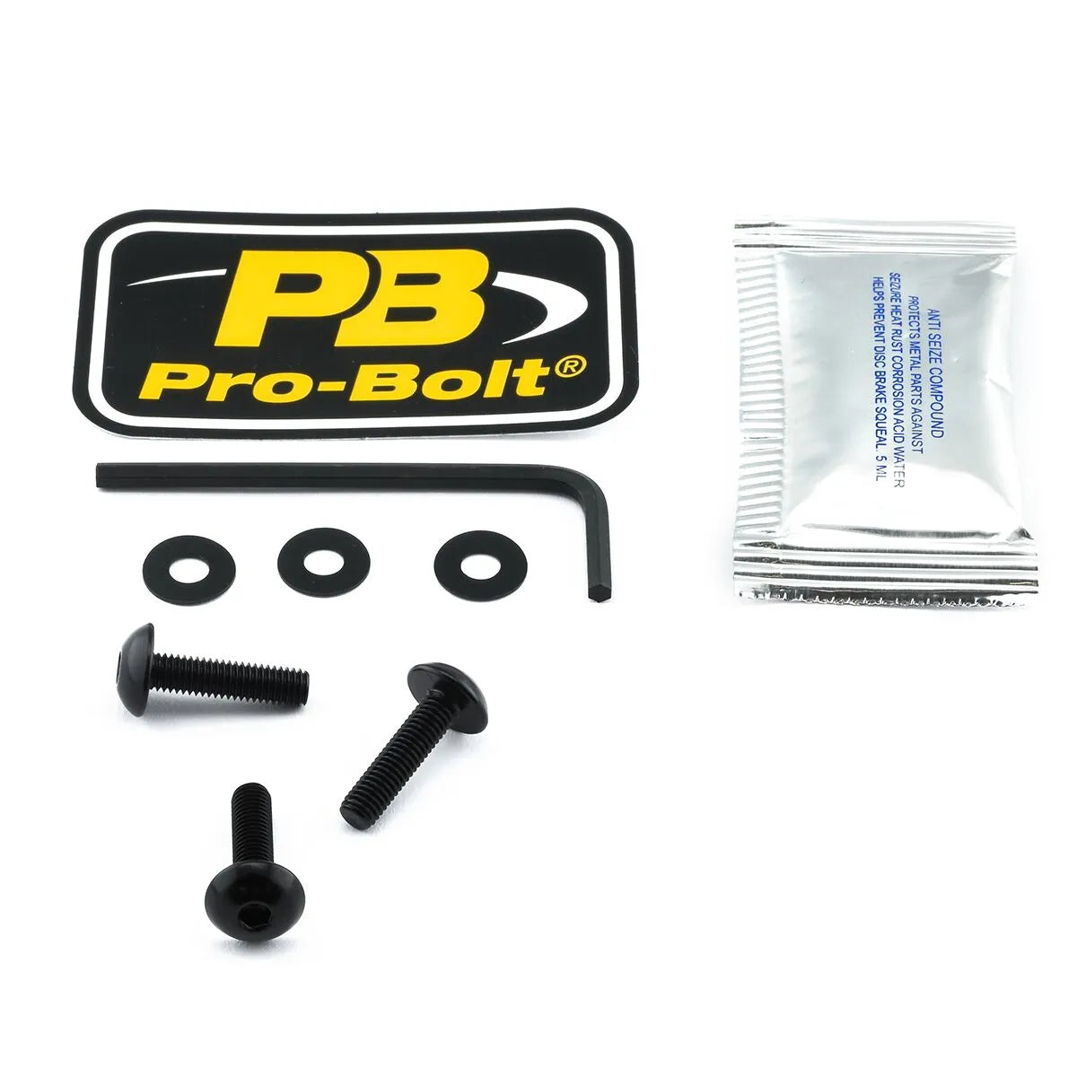 Pro Bolt Aluminium Screen Bolt Kit