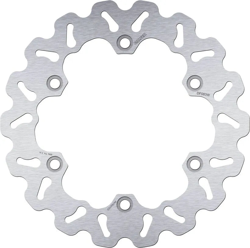 Galfer Wave Brake Rotor For Motorcycle - 256 Mm - Front