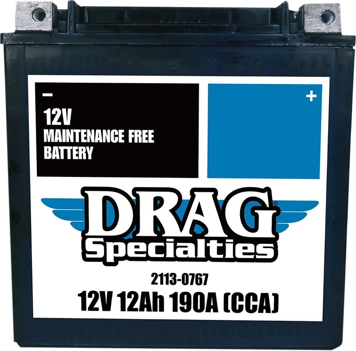 Drag Specialties Ytx14l-ft Agm Motorcycle Battery