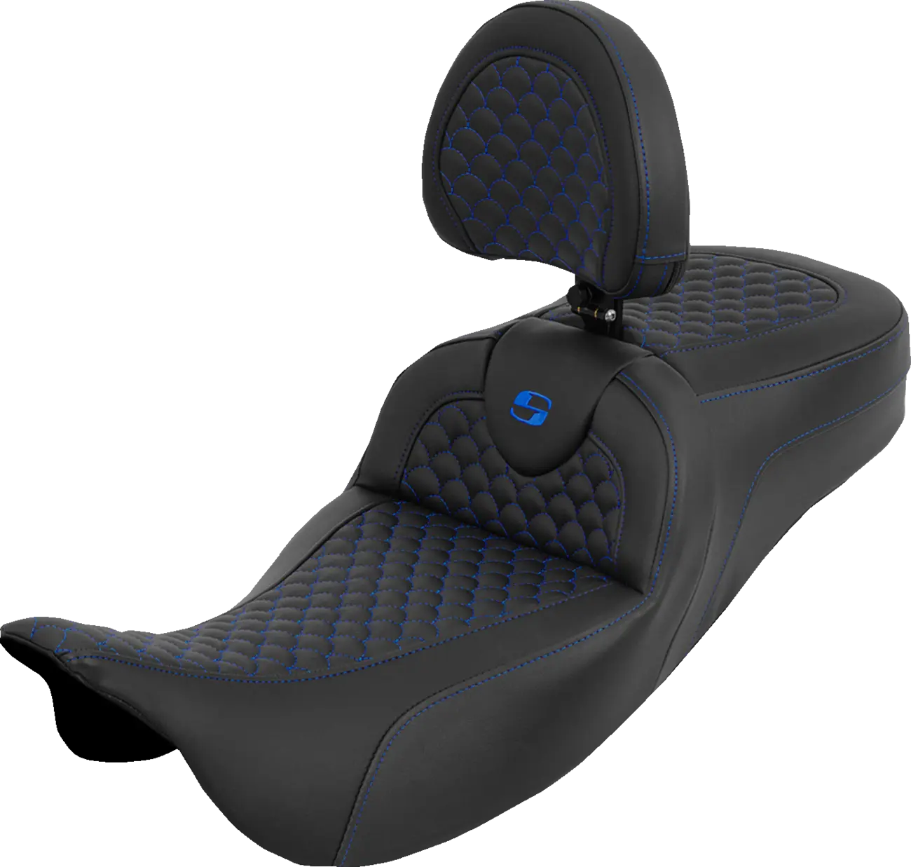 Saddlemen RoadSofa Dragon Scale Stitch Seat with Backrest