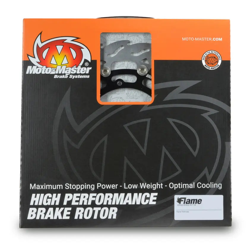 Moto-master Flame Series Floating Brake Rotor 296mm - Front