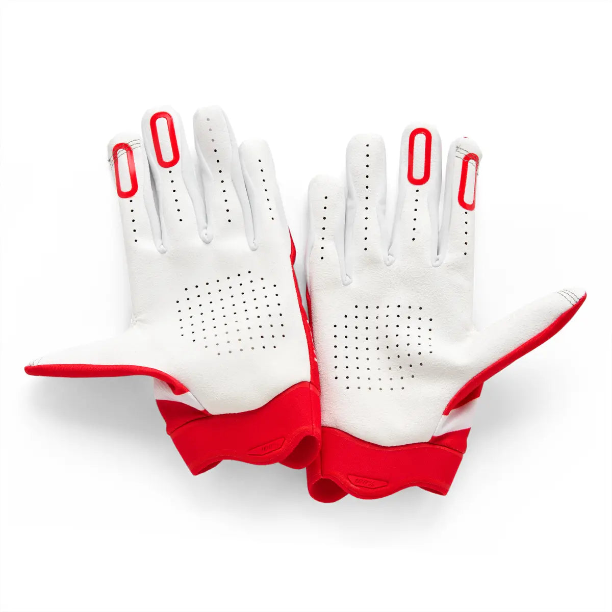 100% Itrack Gloves - Red/White