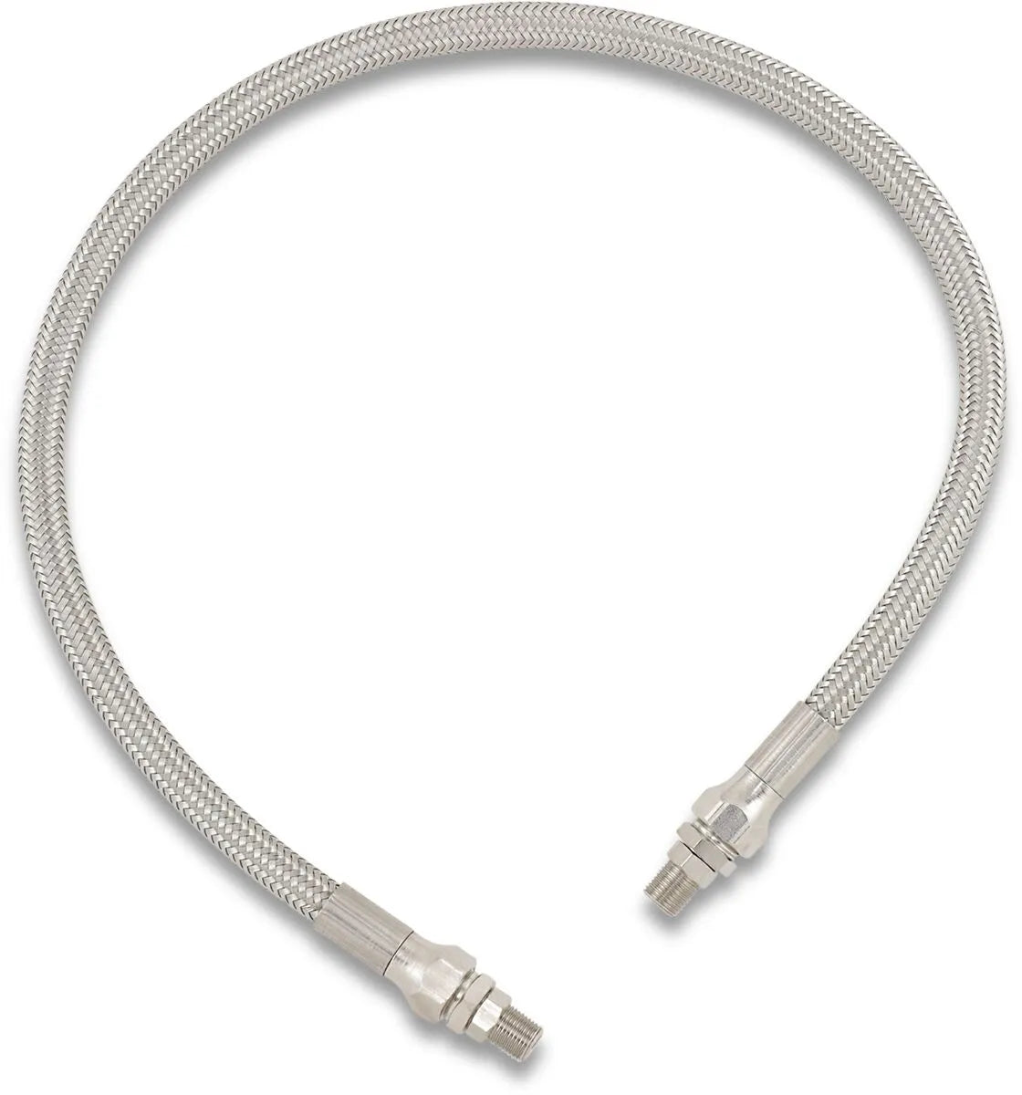 Drag Specialties Universal Braided Oil Line For 1/8" Npt