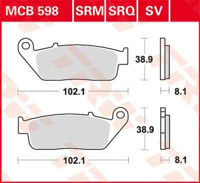 Trw All Round Sintered Metal Brake Pads - Front & Rear