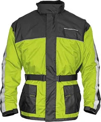 Nelson Rigg Solo Storm Waterproof Motorcycle Jacket Hi-vis Yellow