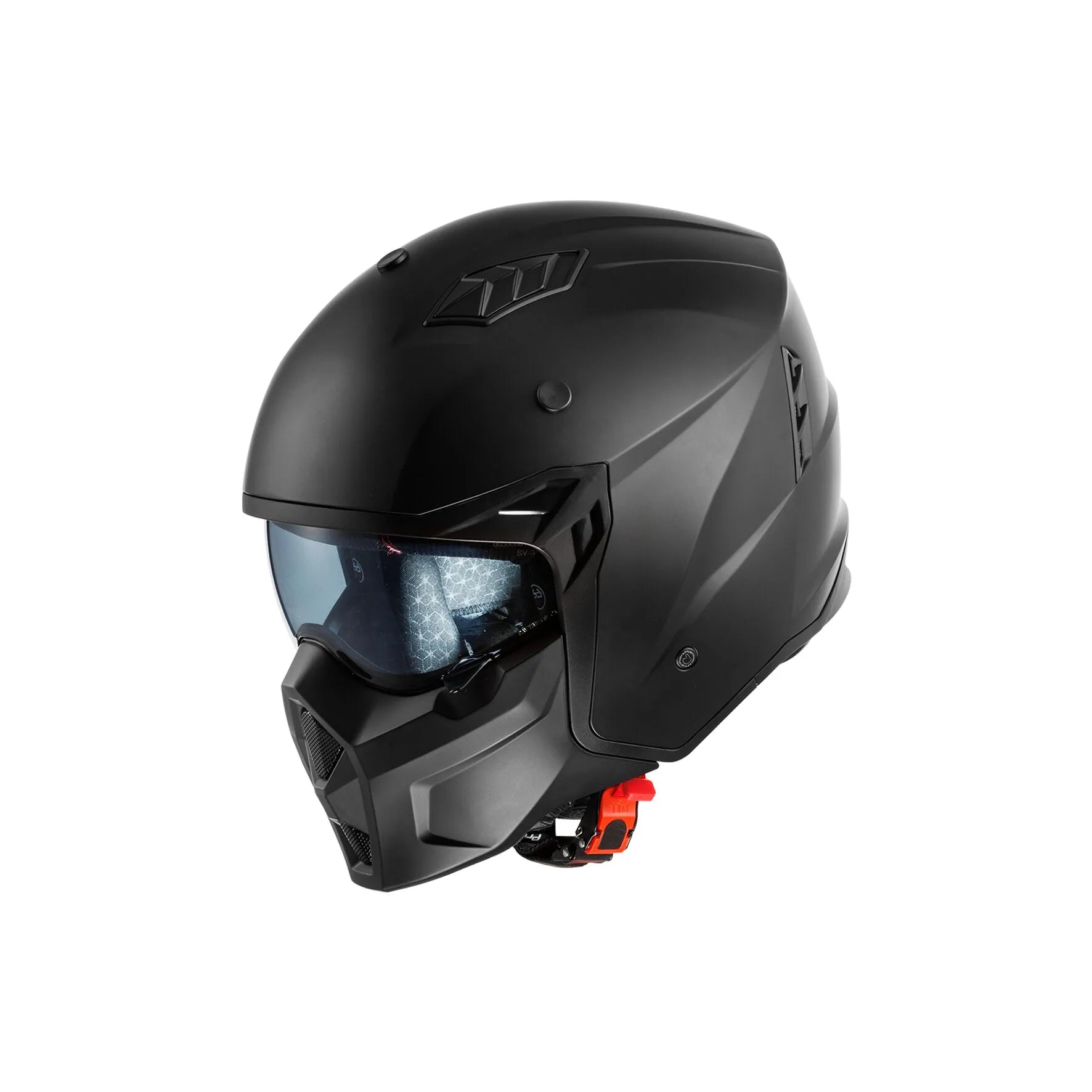 Premier Helmets Subverter Dual Sport Helmet Matte Black