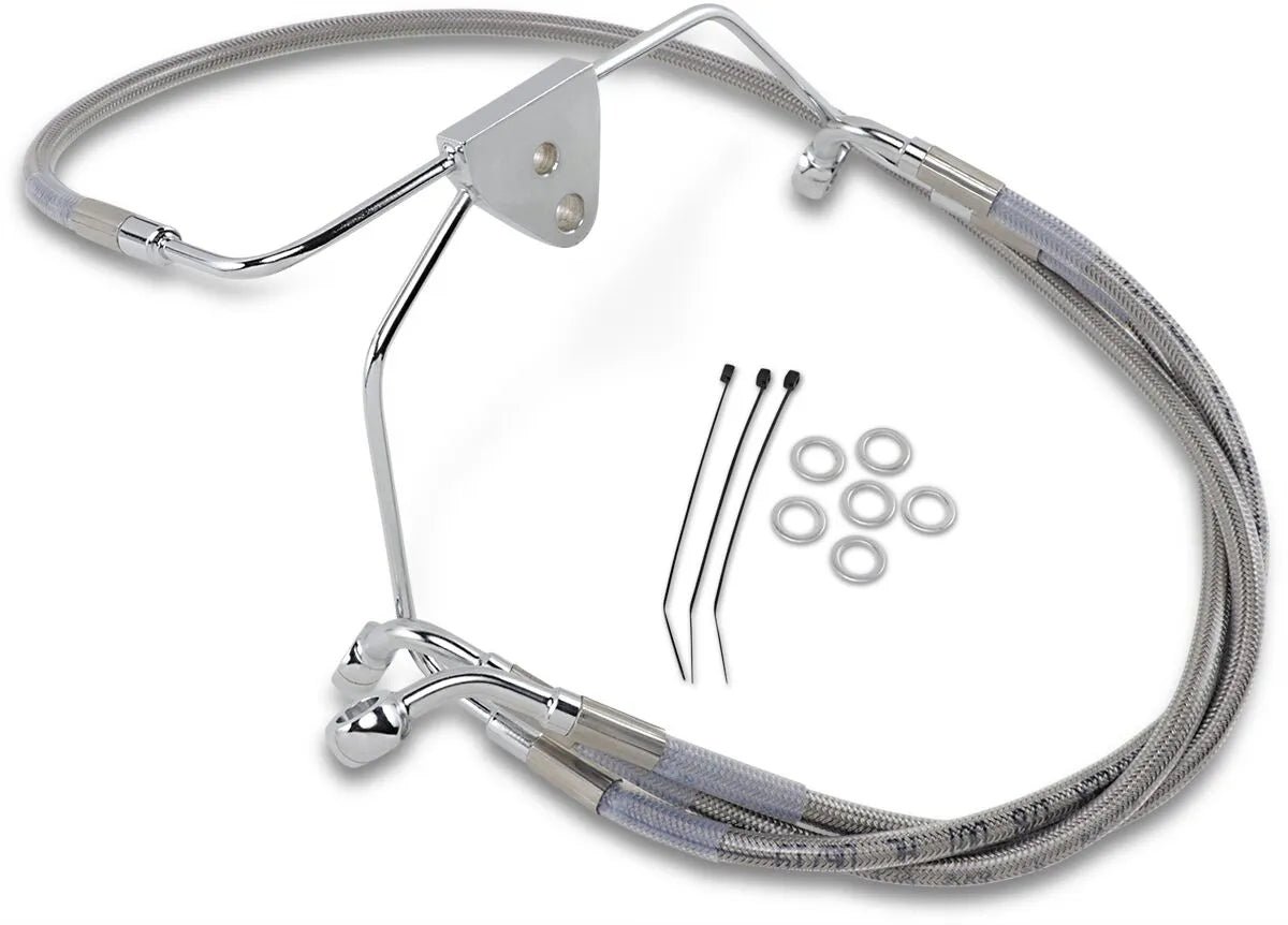 Drag Specialties Extended Brake Line Kit