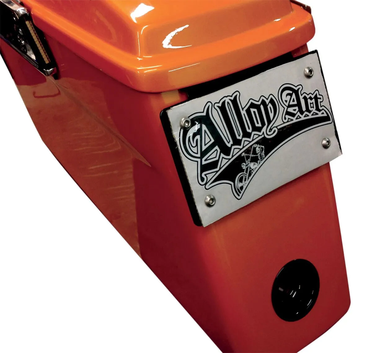 Alloy Art License Plate Mount For 4" X 7" Plates