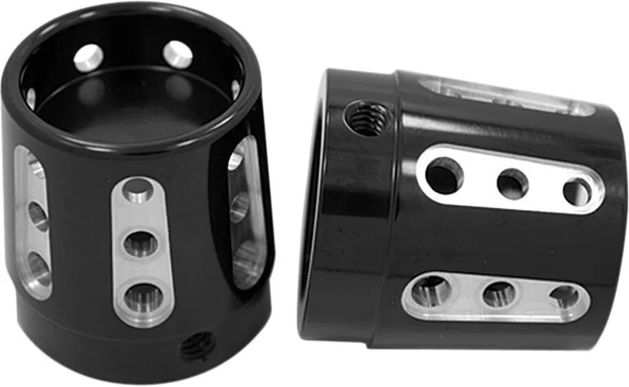 Avon Grips Front Axle Nut Cover - Black