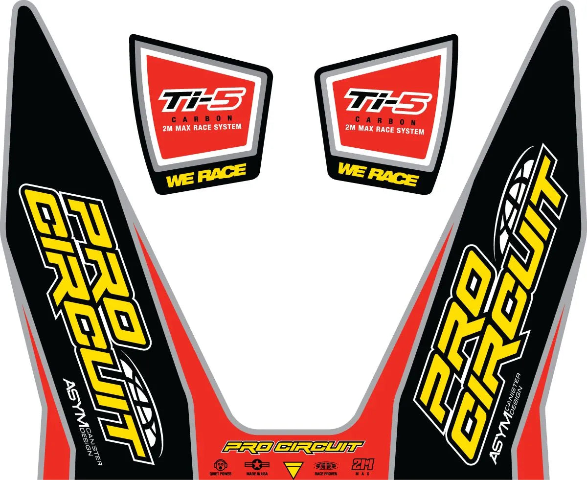 Pro Circuit Exhaust Decal