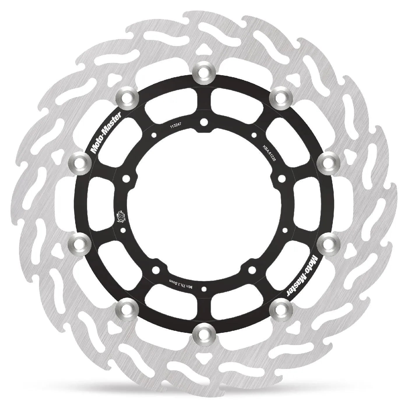 Moto-master Flame Series Floating Brake Rotor - Front