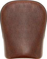 Saddlemen Pillion Pad - Brown Leather Comfort - For Harley Davidson