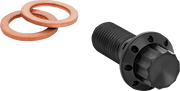 Arlen Ness Titanium Banjo Bolt for 3/8-24 Brake Lines